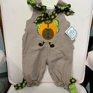 The Bailey Boys Thanksgiving romper
